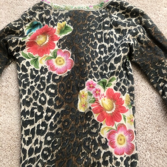 Flower Leopard Sweater - Picture 4 of 4